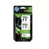 ~Brand New Original HP 6ZA58AN (910XL + 910) INK / INKJET Cartridge 5 Pack Black Cyan Yellow Magenta 