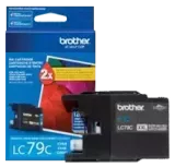 Brand New Original Brother LC-75C Ink / Inkjet Cartridge - High Yield - Cyan