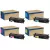 ~Brand New Original Brother TN815 Ultra High Yield Black Cyan Magenta Yellow Laser Toner Cartridge Set