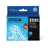 ~Brand New Original Epson T252XL220 High Yield Cyan Ink / Inkjet Cartridge 