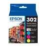 ~Brand New Original Epson T302 Photo Black Cyan Magenta Cyan Ink / Inkjet Cartridge Set