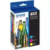 ~Brand New Original Epson T822520 Cyan Magenta Yellow Ink / Inkjet Cartridge Tri-Pack