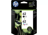 ~Brand New Original HP N9H64FN (62 Combo) Black Cyan Magenta Yellow INK / INKJET Cartridge