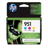 ~Brand New Original HP CR314FN (951 Tri Pack) Cyan Magenta Yellow Ink / Inkjet Cartridge 