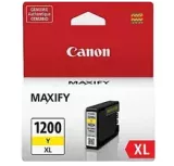 ~Brand New Original CANON 9198B001 (PGI-1200XL) INK / INKJET Cartridge High Yield Yellow