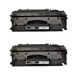 HP CF280X Dual Pack HP 80X Laser Toner Cartridge High Yield