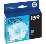 ~Brand New Original EPSON T159220 INK / INKJET Cartridge High Yield Ultra Chrome High Gloss Cyan