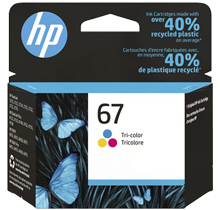 ~Brand New Original HP 3YM55AN (67) Tri-Color INK / INKJET Cartridge 