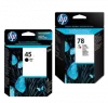 ~Brand New Original HP 51645A / C6578A (45A / 78A) INK / INKJET Cartridge Combo Pack Black Tri-Color