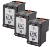 HP HPDT-63XL-3BK Eco-Saver Black Ink Cartridge High Yield 3PK Combo (The 1st Cartridge in the Printhead Already) IMPORTANT!! Please DON'T upgrade any printer firmware to avoid chip issues.