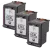 HP HPDT-63XL-3BK Eco-Saver Black Ink Cartridge High Yield 3PK Combo (The 1st Cartridge in the Printhead Already) IMPORTANT!! Please DON'T upgrade any printer firmware to avoid chip issues.