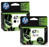 ~Brand New Original HP 3YP31BN (67XL) INK / INKJET CARTRIDGE COMBO BLACK TRI-COLOR