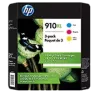 ~Brand New Original HP 3YM86BN (910XL) INK / INKJET Cartridge Cyan Yellow Magenta 