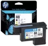 ~Brand New Original HP C9381A HP88 Printhead Black Yellow