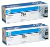 ~Brand New Original PACK of 2 - HP CE278D Laser Toner Cartridge (Dual Pack)