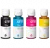 HP GT51 INK Bottle Set Black Cyan Magenta Yellow