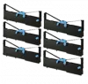 Lexmark / IBM 1040888 Ribbons 6-PACK Black