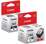 ~BRAND NEW ORIGINAL CANON PG-245XL / CL-246XL INK / INKJET Cartridge Black Tri-Color High Yield Combo