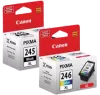 ~BRAND NEW ORIGINAL CANON PG-245XL / CL-246XL INK / INKJET Cartridge Black Tri-Color High Yield Combo