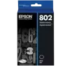 ~Brand New Original EPSON T802XL120 INK / INKJET Cartridge Black High Yield