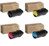 ~Brand New Original Xerox C500/C505 High Yield Laser Toner Cartridge Set Black Cyan Magenta Yellow