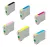 Epson T077 High Yield Ink / Inkjet Cartridge Set Black Cyan Magenta Yellow Light Cyan Light Magenta