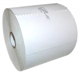 1.5 x 2 thermal transfer paper labels, perf between labels , permanent adhesive, 3000 labels/roll