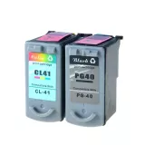 CANON PG40 / CL41 INK / INKJET Cartridge Combo Black Tri-Color