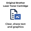 ~Brand New Original Brother OEM-TN-229BK Black Laser Toner Cartridge High Yield